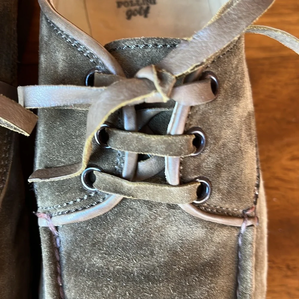 Pollini Robert Suede Golf Shoes - Sz 12